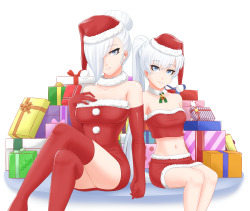 #208 - White ChristmasCome sit on Santa’s lap for your present.Lewder