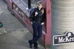 My sexuality: Anna Torv in leather