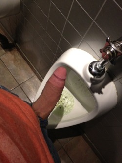 ssfag:  Either make the urinals high or install piss fags