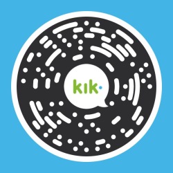 A Kik group I made for this blog. If you want to join just scan