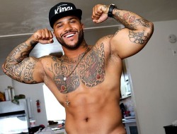 alphablackmen:  Ink Friday //  Follow www.instagram.com/alphablackmen