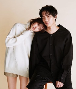 revelied:  Lee Min Ki and Jung So Min for Marie Claire (2017)