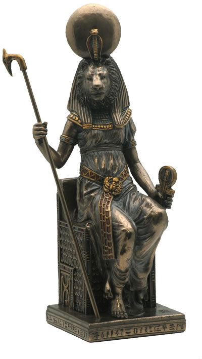 thetwistedrope:  pagasaurusrex:Can anyone tell me if this is actually Sekhmet? It’s probably my favorite of the statues I’ve seen of Her if so, and I really want it.  Well, I mean, it’s a modern resin statue… so when it comes to those things,