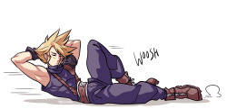 tecchen:   i got cloud! you know im just gonna spam his down