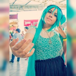 Me as Hatsune Miku (Vocaloid)