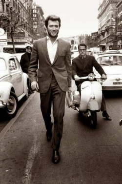 Clint Eastwood, Rome, 1960s