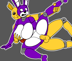 bnommer:  Crisis’s springtrap and bonnie having a good time