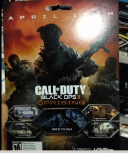 New Black Ops 2 DLC called: Uprising.