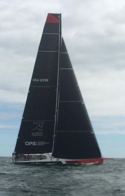 northsails:  Upwind on Comanche with 3Di Raw. 1st sailing day