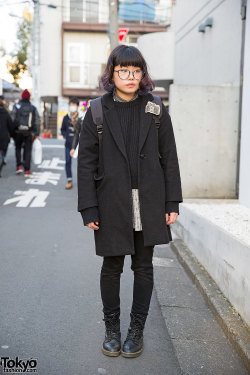 tokyo-fashion:  21-year-old Moja on the street in Harajuku wearing
