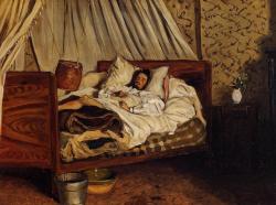 artist-bazille:  The Improvised Field-Hospital, 1865, Frederic