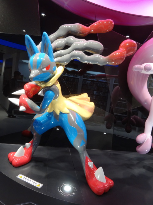 pokescans:  Statues at Pokémon Center Mega Tokyo in Ikebukuro.