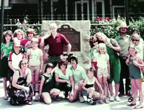 <p>In honor of the opening of @winchestermovie and the last 30 minutes of #tbt I give you this amazing Fiddle Kids and Co. summer tour of ‘83 memory shot in front of the actual Winchester Mystery House in San Jose, CA. Also, my mom looks extra rad here. #motherdaughterroadtrip #fiddlekids #summertour #stairstonowhere #13ofeverything  (at Winchester Mystery House)</p>