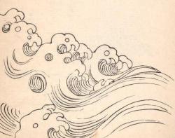 nobrashfestivity:  Hamonshu, a Japanese Book of Wave and Ripple