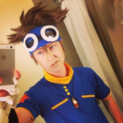 twinfools:  Day one of #nakakon , Tai from #digimon !!! We’ll