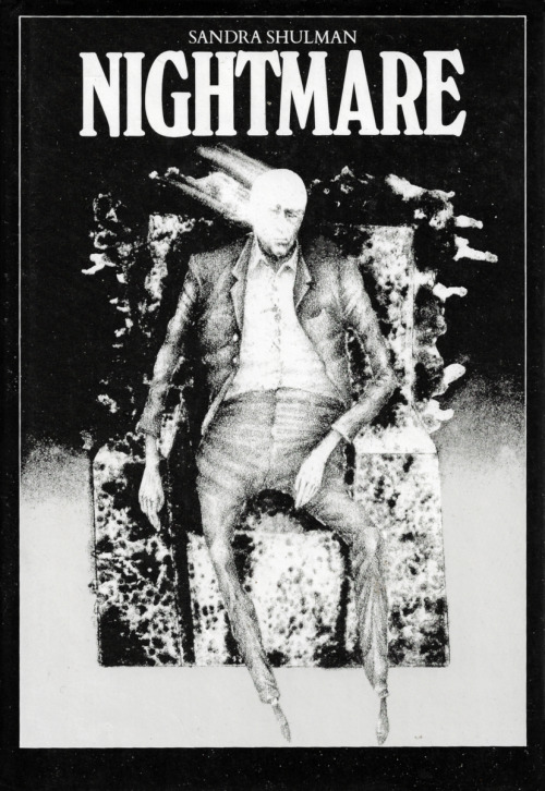 Nightmare, by Sandra Shulman (David & Charles 1979). Cover