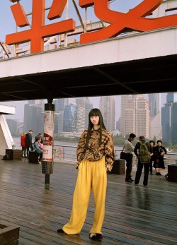anammv:Huan Zhou in Juliet on the Bund for Modern Weekly China