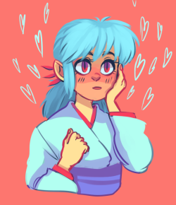 diedeadied:  shes thinkin about kuwabara and going FRICK many