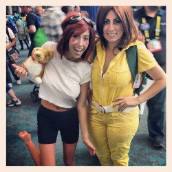 Found another April! (at San Diego Comic-Con 2013)
