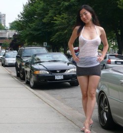 enjoymyasianwife:  inferiorchink:  new-kink-republic:  Walking