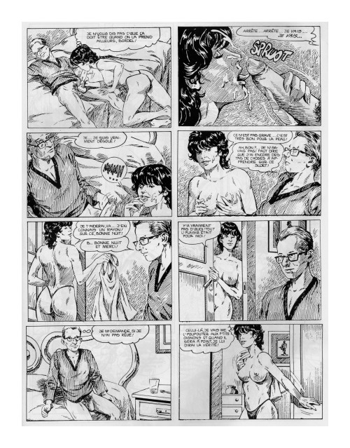 agracier Â  said:several pages from an episode in an adult by Italian artist Alberto del Mestre - the live-in maid turns out to be a transgender and the men of the household canâ€™t resist her - part 1 â€¦http://transeroticart.tumblr.com Â  said:Be sure