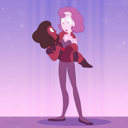 holobat:My idea of what Rhodonite’s component Ruby and Pearl