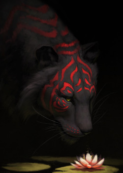 jjvladimir:  creaturesfromdreams:  Tiger Lily by JadeMere   We