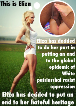 enjoywhitedecline:  “This is Eliza. Eliza has decided to do