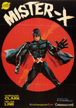 “Mister X” movie poster, 1967.