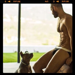 charliebymz:  FAN PHOTO : WOOF! The Dog Days: #Charliebymz …SEXY