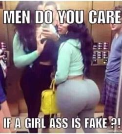Well I cant speak for other men but…I do care. ill take