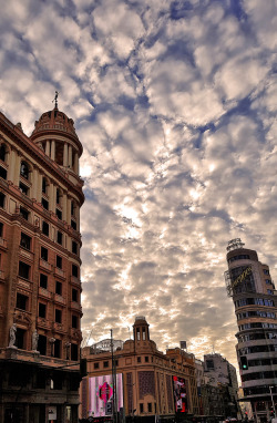 cloudair:  Plaza del Callao. Madrid