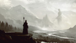 cinemagorgeous:    Fantasy art by Ömer Tunç.  
