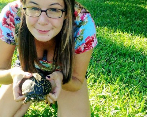 look a turtle #Downblouse