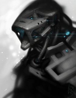 cybernetic-psychosis:  Experimental Machine character 2 by mohzart