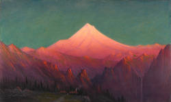 laclefdescoeurs: Mount Hood from near the Columbia River, 1916,