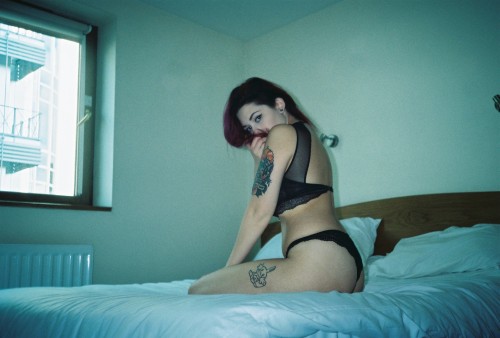 ochiuk:  Shooting with @sophoullasuicide / @sophoulla in London.Â  Shot on Olympus 35mm rangefinder. Weâ€™re thinking of selling a couple of these, who would be interested? www.ochiuk.com IG/ Snapchat/ Twitter: @Ochiuk Copyright Ochi, please be polite