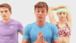 thearrowreport:    Tom Daley [y] [t] [l],    Sophie Lee [I] &