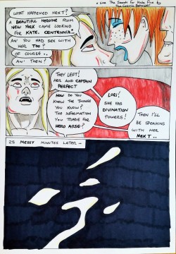 Kate Five vs Symbiote comic Page 153   Aideen is really getting