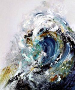 devidsketchbook:  WAVES BY MAGGI HAMBLING Maggi Hambling is a