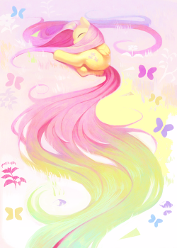 equestrian-pony-blog:  Fluttershy by aruurara  <3!