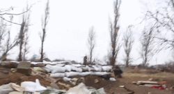 krisschultystuff:  Ukrainian BMP 2 suffers an direct hit during