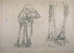 gameraboy:  Preparatory sketches by Ralph McQuarrie for his finished