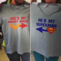 hellyeahsupermanandwonderwoman:  She’s my Wonder Woman. He’s