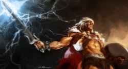 kabutocub:  MASTERS OF THE UNIVERSE // Art by: Gerald Parel