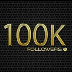 We are about to hit 100k followers. When we do so, we will shout