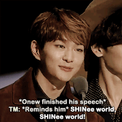 shineetho:  Taemin didn’t want to forget to thank the SHINee
