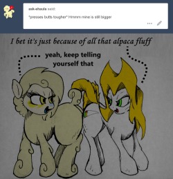 ask-shaula: backgrounds-ponies: You know what? I will. //Wait