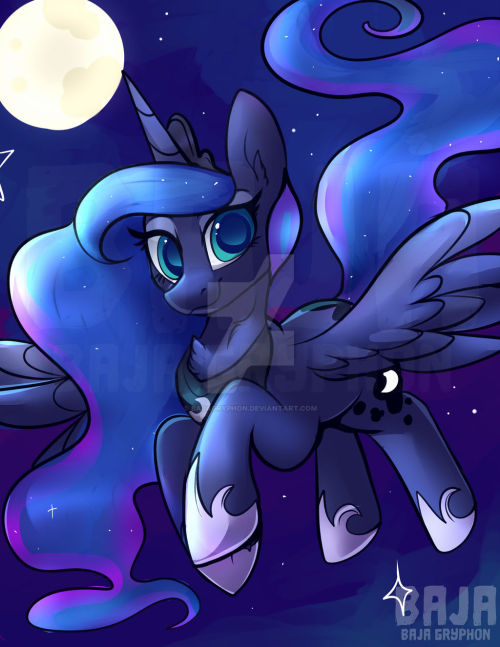 texasuberalles:Luna by  BajaGryphon  