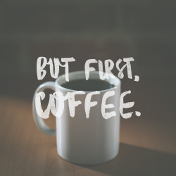 ourlifeintransit:  All great adventures start with a coffee. 
